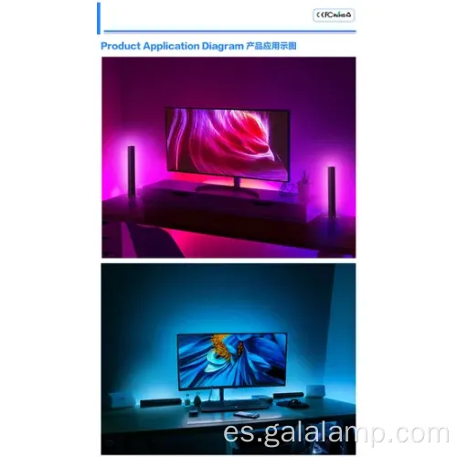 Lámpara de atmósfera musical para fiestas y decoración del hogar